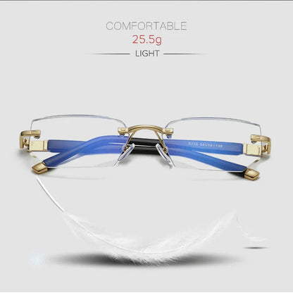 Progressive Reading Glasses with High Durability and Blue Light Filter