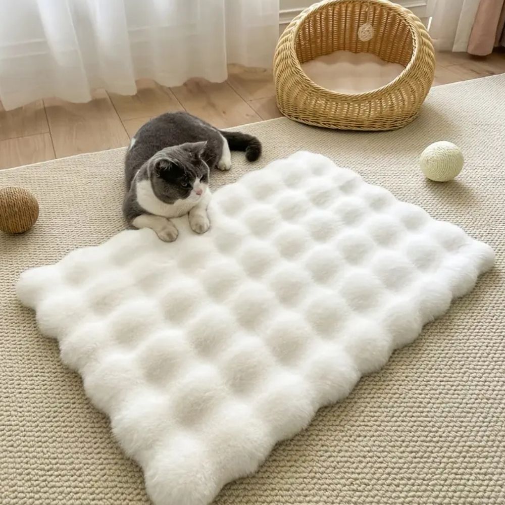 Cozy Bliss Faux Fur Pet Bed