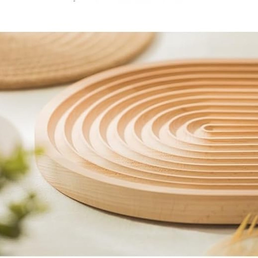 Stylish Wave Wooden Serving Tray for Every Occasion