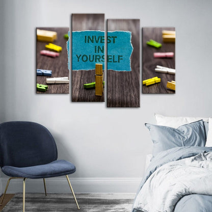 Empower Your Space - Inspiring Canvas Art Set