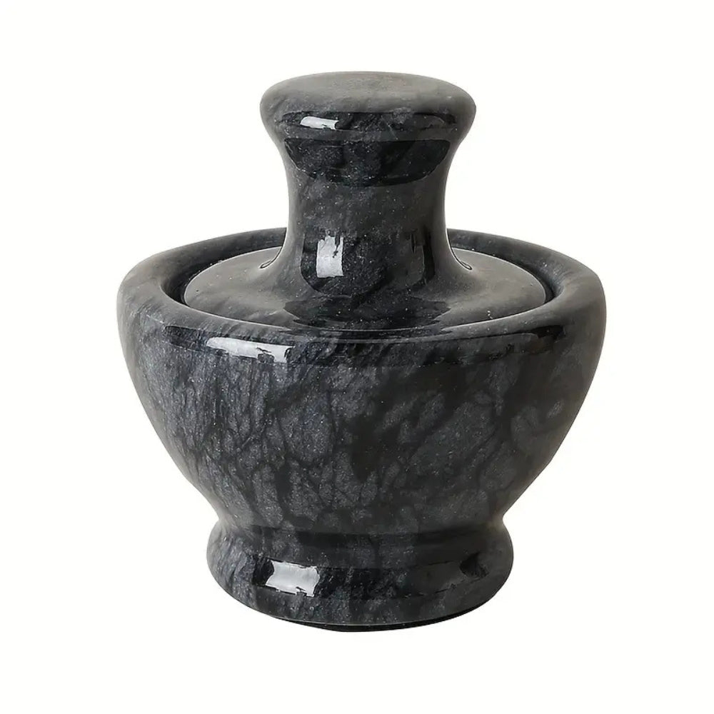 Herb and Spice Grinder Set – Marble Mortar with Pestle