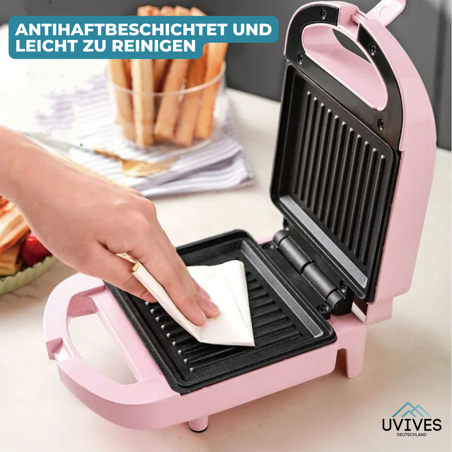 Compact and Quick Breakfast Toaster