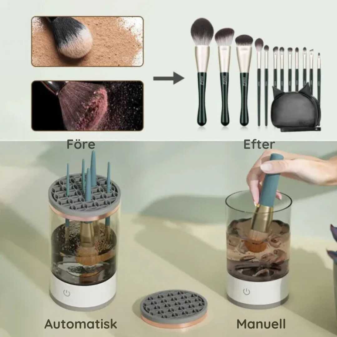 Clean Brushes for Flawless Makeup Application