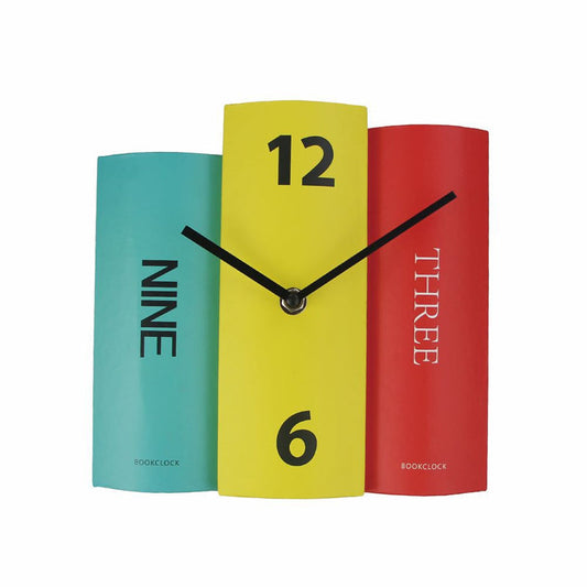 Clock with Book Design