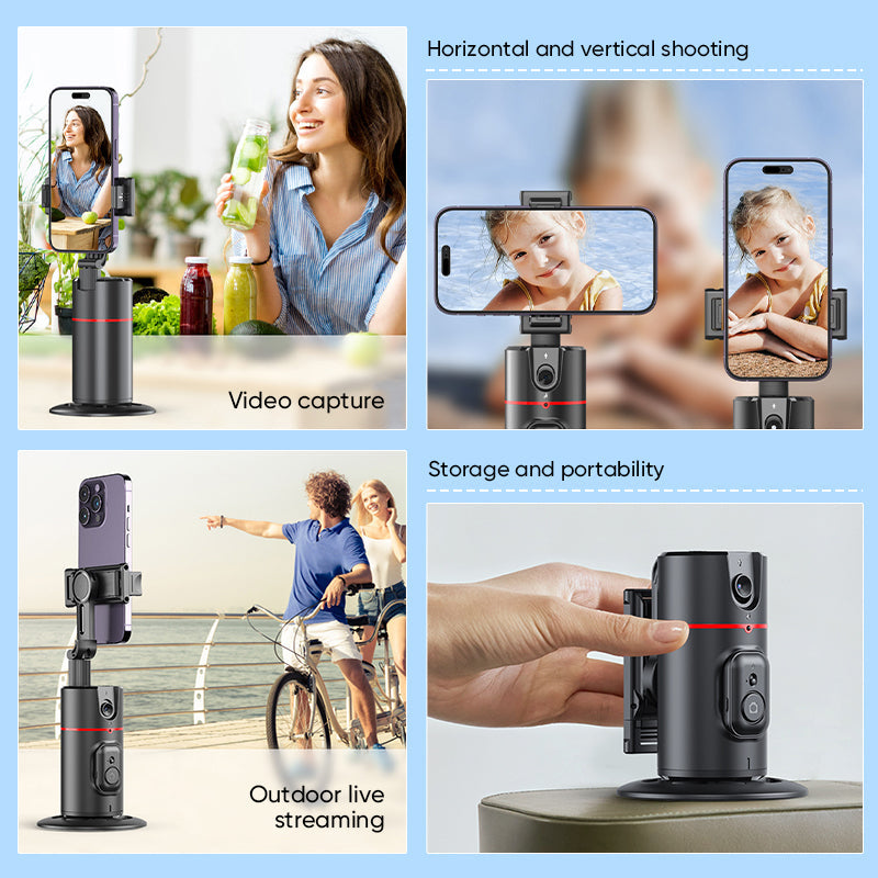 Hands-Free 360° Gimbal with Advanced Face Tracking