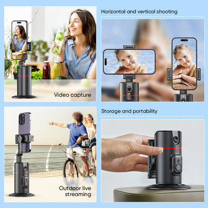 Hands-Free 360° Gimbal with Advanced Face Tracking