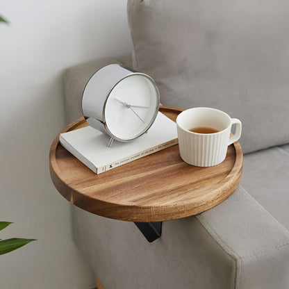 Stylish Wooden Armrest Tray for Your Sofa