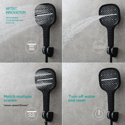 Versatile 7-Setting Showerhead for Ultimate Relaxation