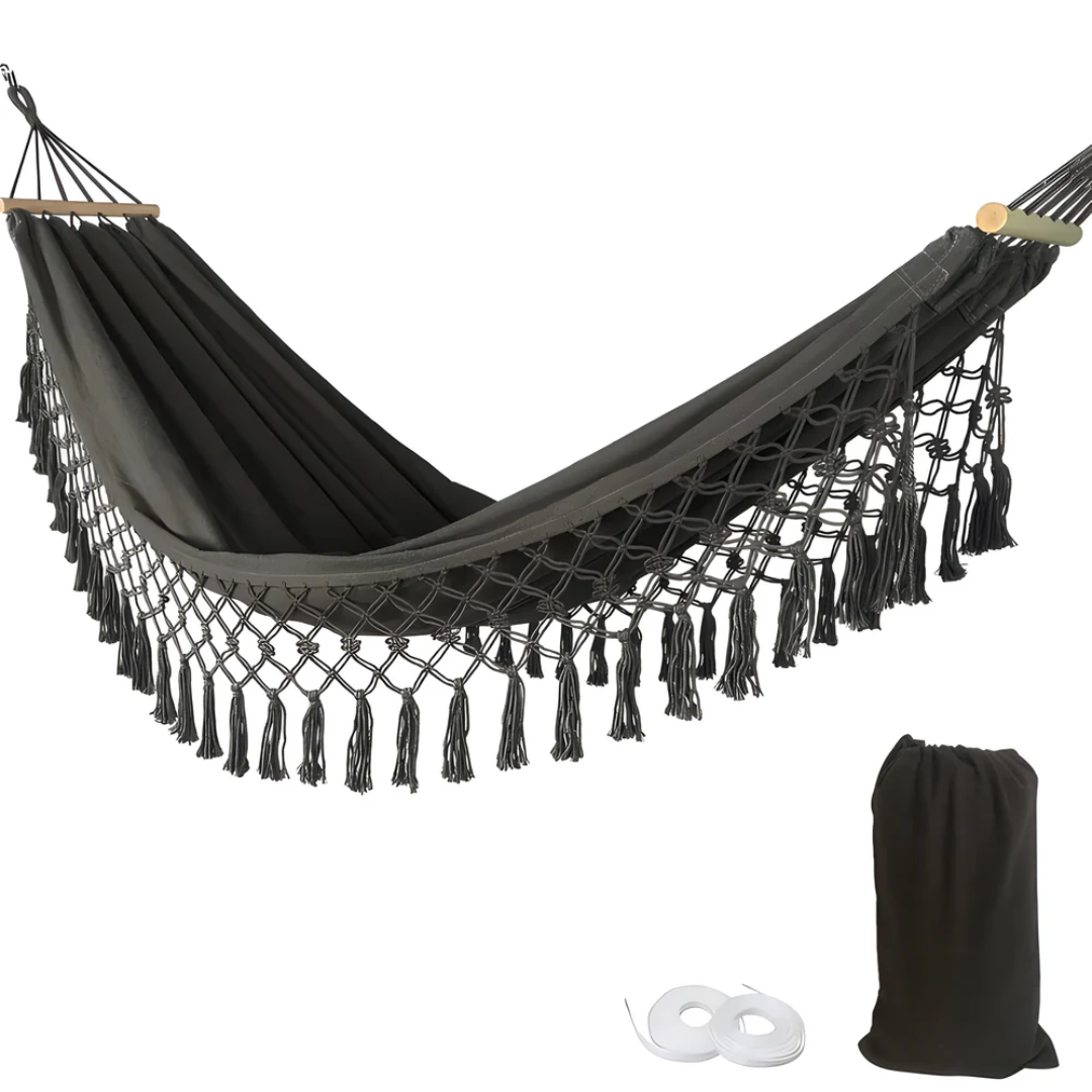 Comfortable Cotton Boho Hammock