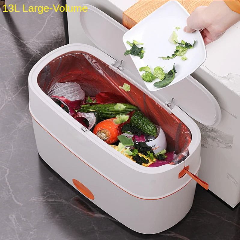 Smart Trash Bin with Automatic Lid for Effortless Waste Disposal