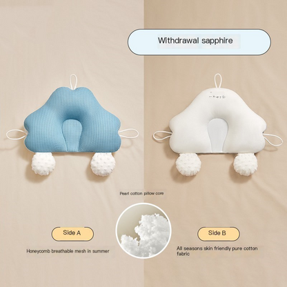 Ergonomic Baby Sleep Pillow for Healthy Rest and Head Protection