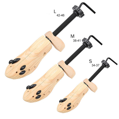 Customizable Wooden Shoe Expanders for Perfect Fit