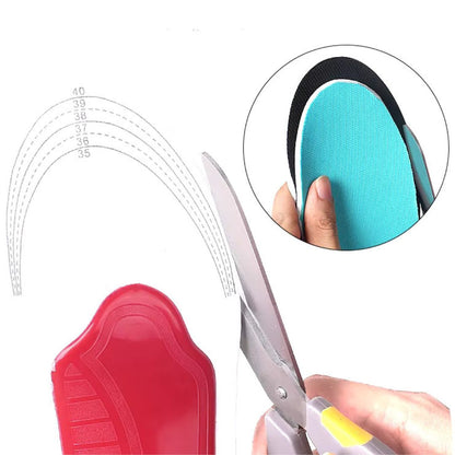 Comfortable Shoe Insoles for Pronation Support and Foot Stability