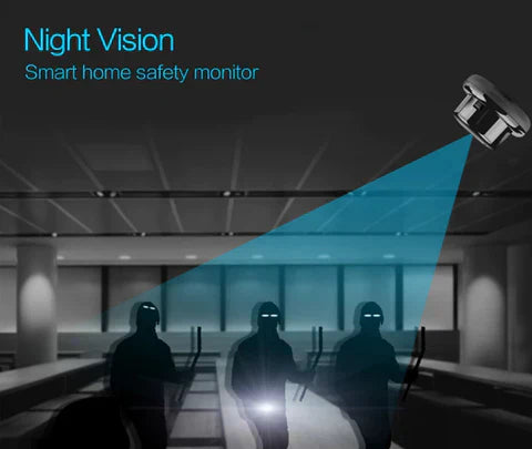 WiFi Security Camera with Night Vision 1080P