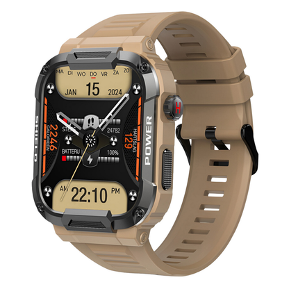 Robust Smartwatch with Health Monitor – Shock Resistant and Waterproof