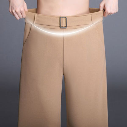 SlimFit Luxe | Effortless Elegance Wide-Leg Trousers