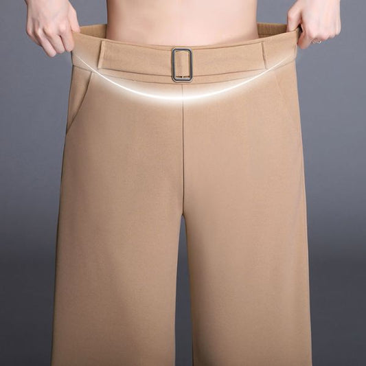 SlimFit Luxe | Effortless Elegance Wide-Leg Trousers
