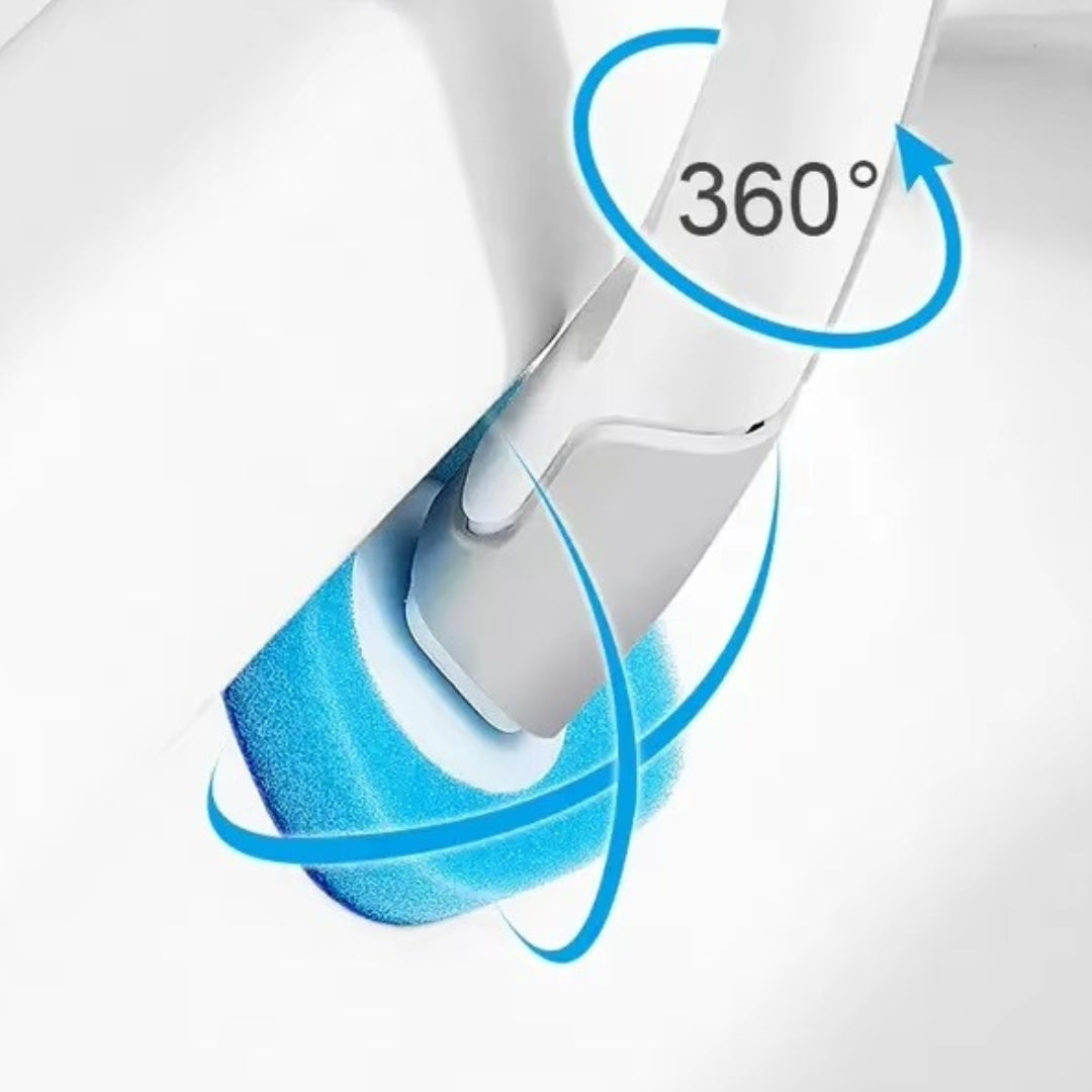 Toilet Cleaning Set with Disposable Pads - Effortless & Hygienic - Ocean Scent