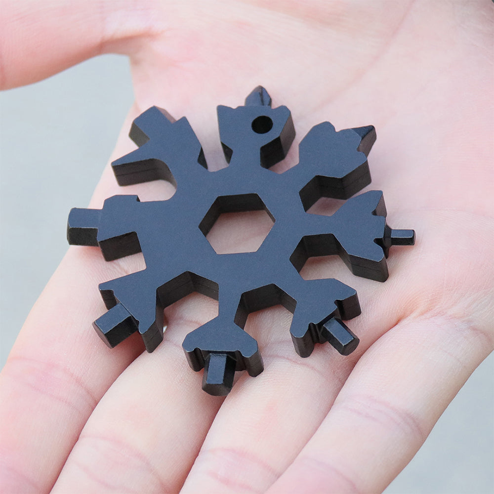 Multi-tool Snowflake Set with 18 Functions – Perfect Gift