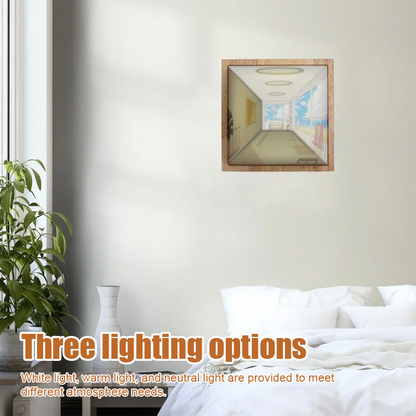 Illuminating 3D Wall Light | Transform Your Space Effortlessly