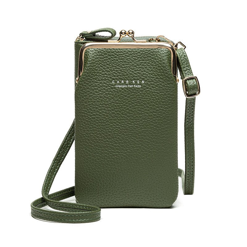 Compact Multi-Pocket Crossbody Bag for Everyday Use