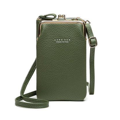 Compact Multi-Pocket Crossbody Bag for Everyday Use