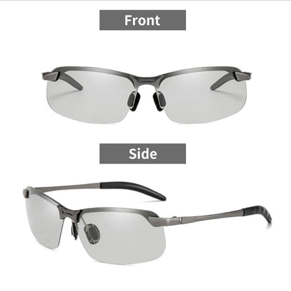 Photochromatic Sunglasses with Polarized Lenses and Anti-Glare Coating