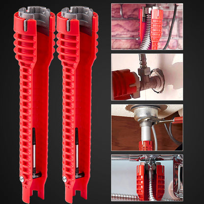 Multi-Wrench for Sinks – 8 Functions in One Tool