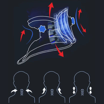 Adjustable Cervical Traction Device for Neck Pain Relief and Tension