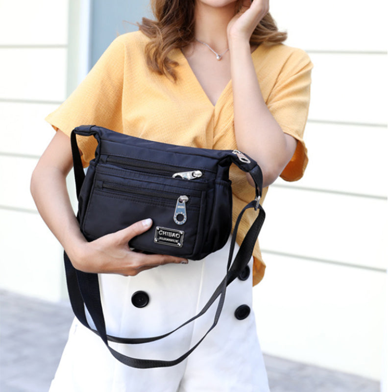 Versatile Nylon Fabric Crossbody Bag