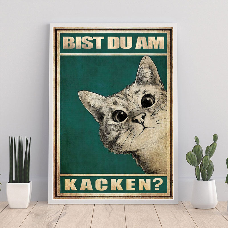 Cat Canvas Art Print