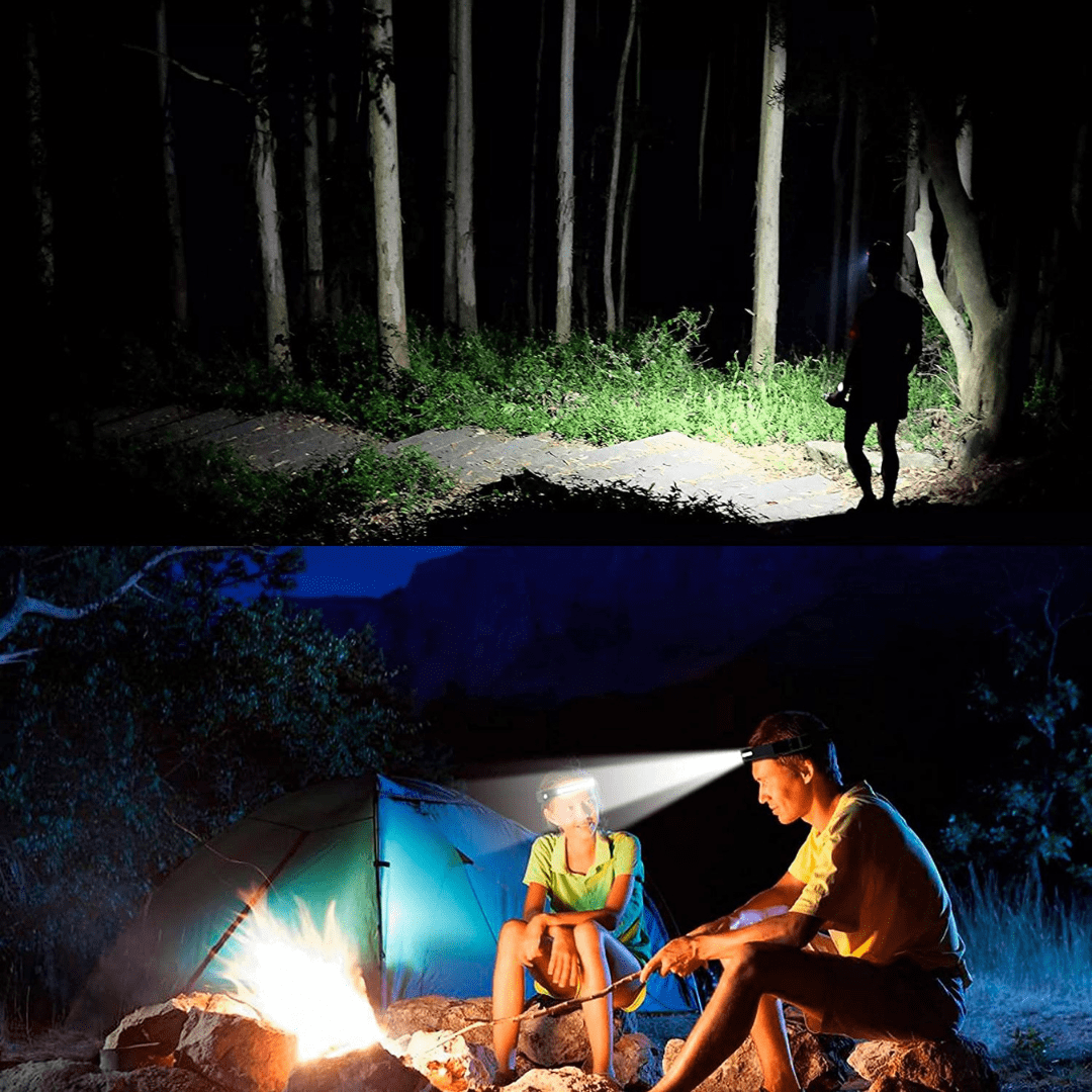 Rechargeable LED Headlamp for Hands-Free Convenience