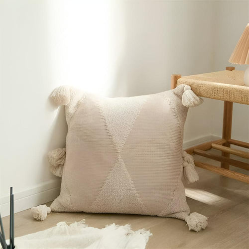 Chic Comfort Pillows with Playful Tassels