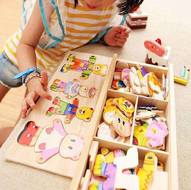 Interactive Bear Dress-Up Adventure for Creative Kids