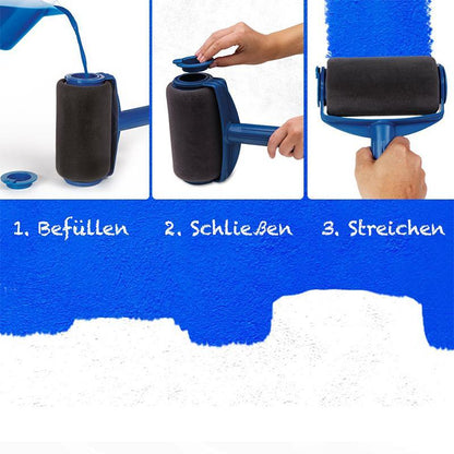 Refillable Edge Paint Roller with Tank for Easy Application