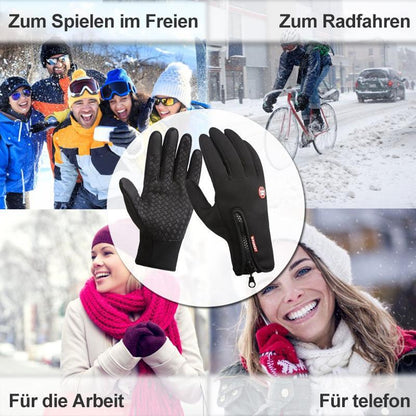 Unisex Touchscreen Gloves – Warm, Windproof, and Waterproof