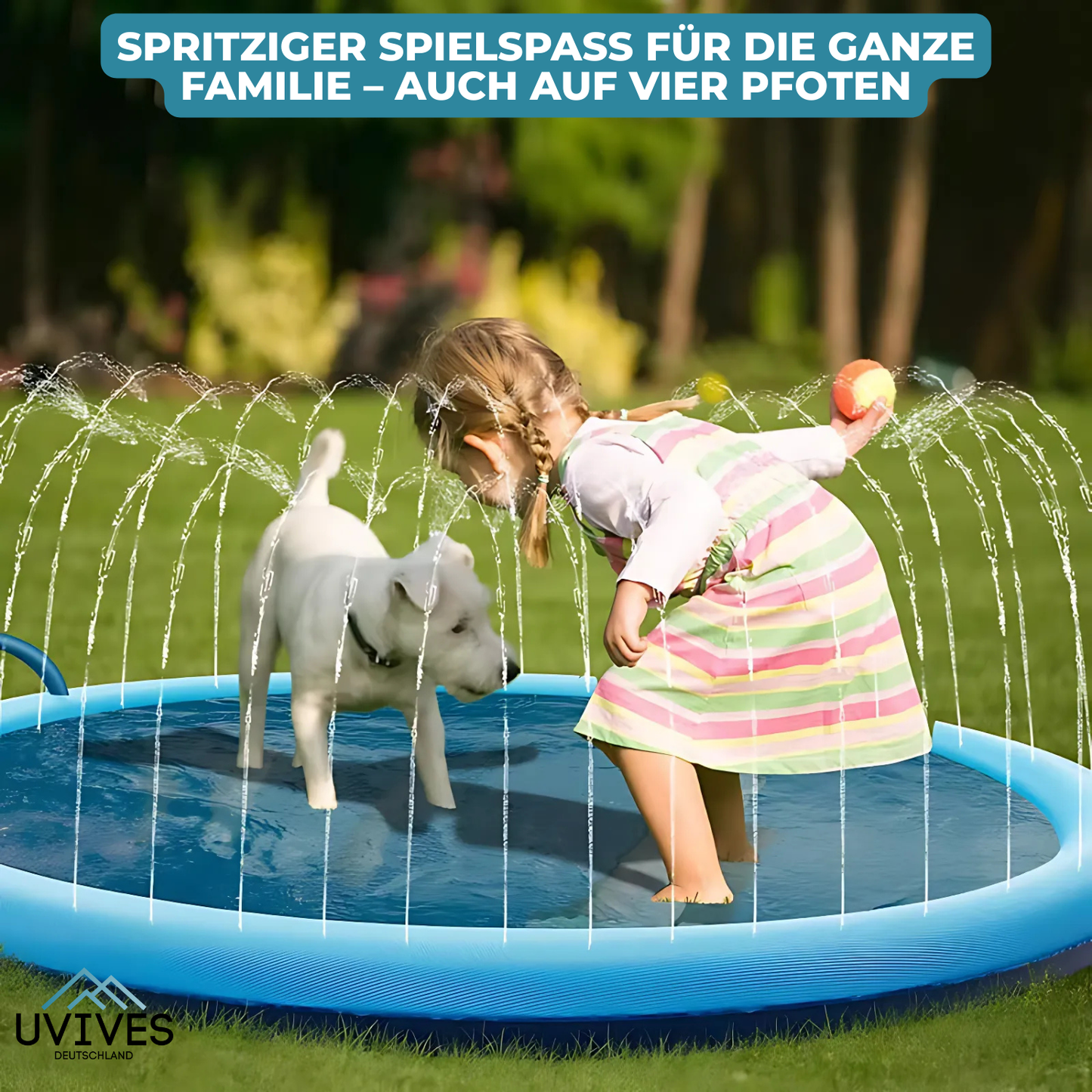 Summer Water Fun for Dogs and Kids