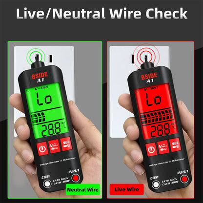 SmartSense Automatic Voltage Detector with LCD Display