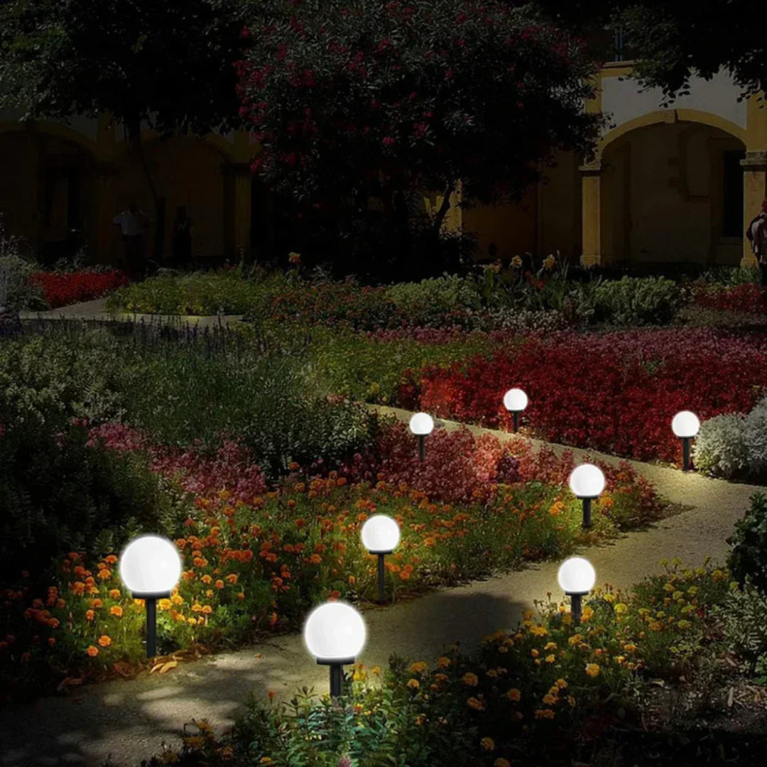 3-Piece Waterproof LED Solar Garden Lighting Set