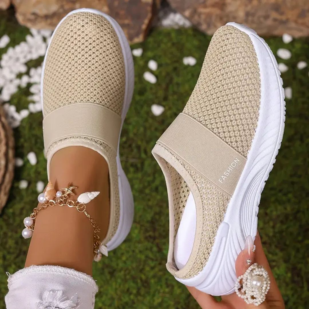 AirStride – Lightweight Mesh Slip-On Sneakers for Women