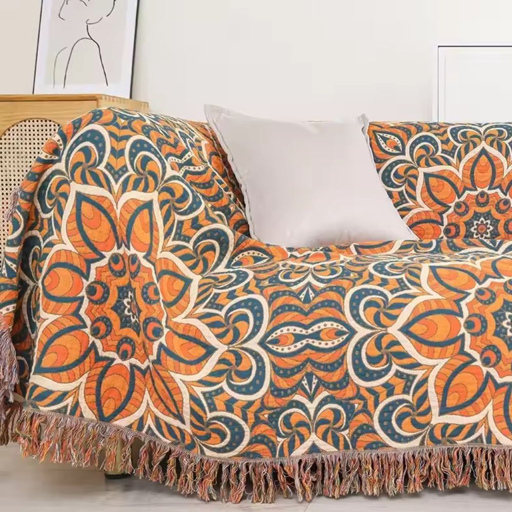 Cozy Haven Woven Cotton Throw