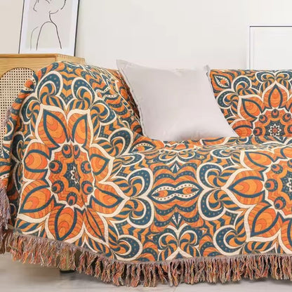 Cozy Haven Woven Cotton Throw