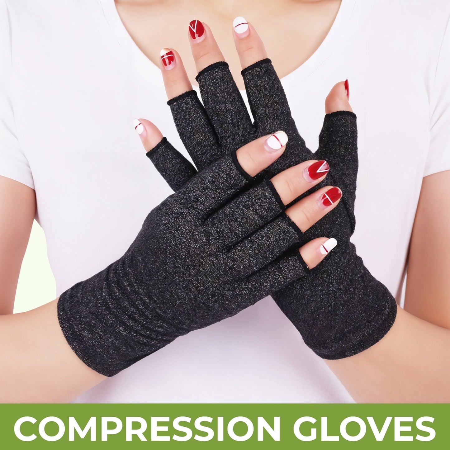 ActiveComfort Compression Gloves for Hand Relief
