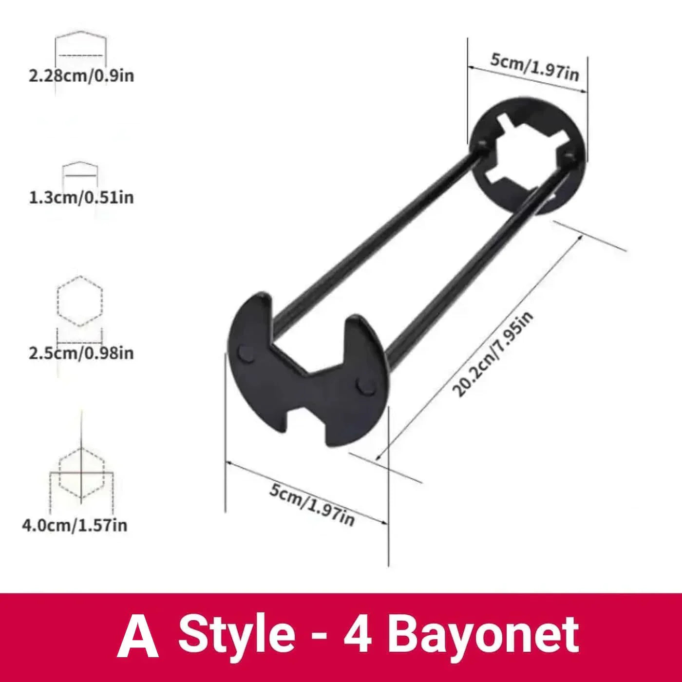 Multifunctional Faucet Key Tool
