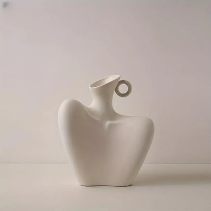 Contemporary Ceramic Vase for Floral Arrangements