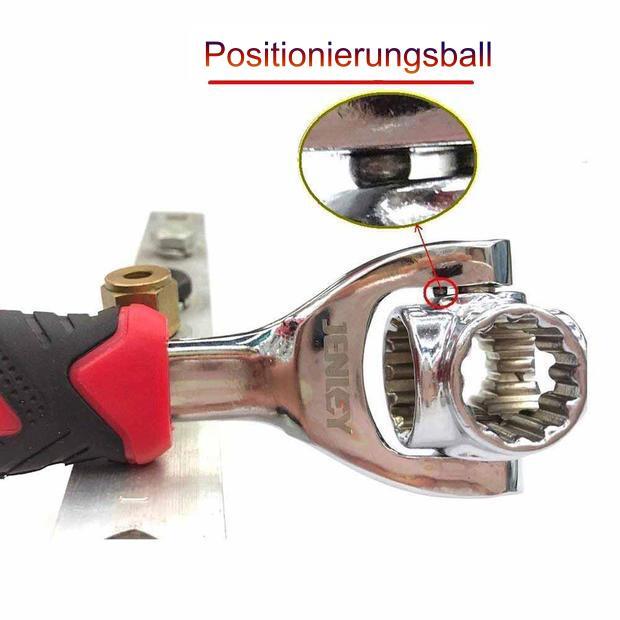 All-in-One Adjustable Wrench | Compact & Durable Tool for Home & Workshop