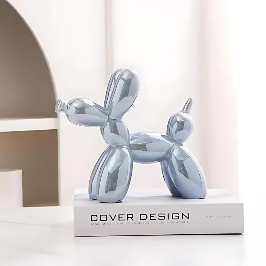 Decorative Ceramic Balloon Dog Statue
