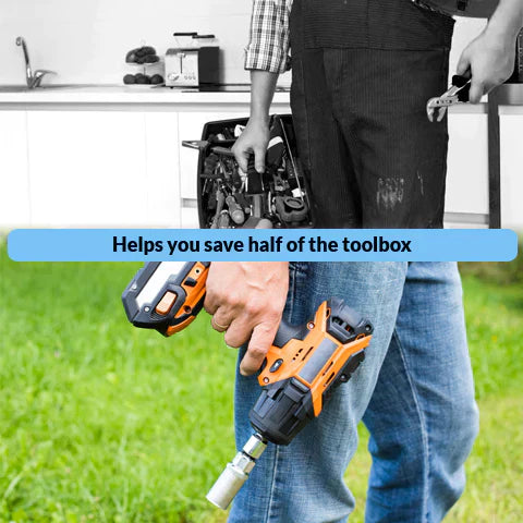 Universal Socket - Replaces Over 100 Sizes of Nuts, Screws, and Bolts