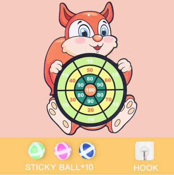 Family Fun with Animal Dart Game StickShot