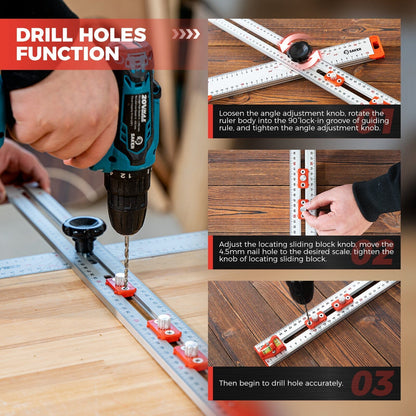 Multi-Function Precision Drilling Alignment Tool